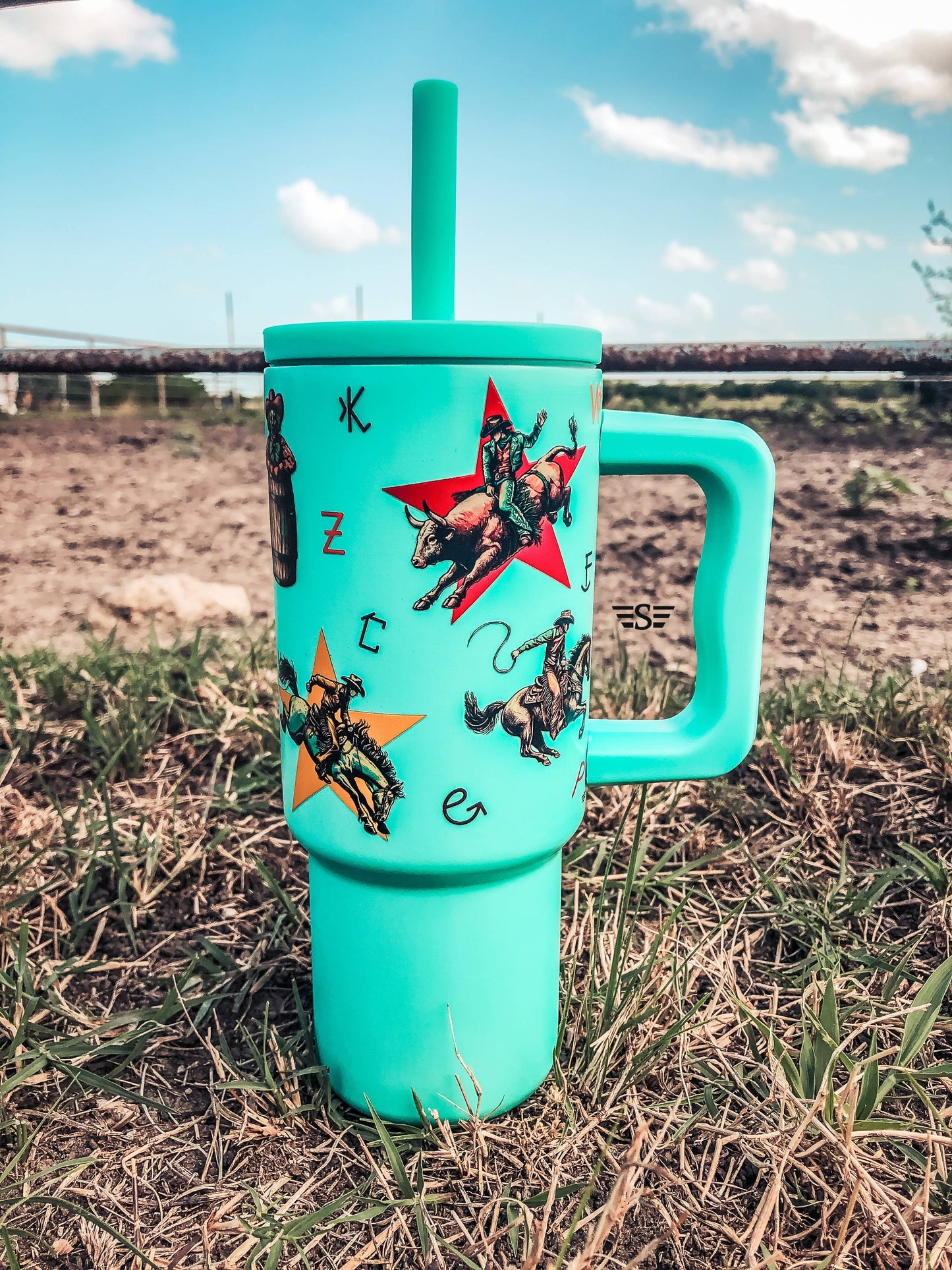 Kids Western Tumbler 24oz