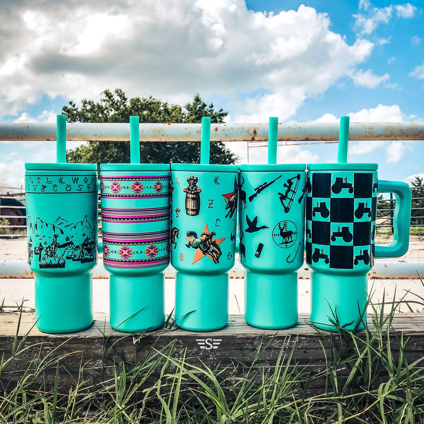 Kids Western Tumbler 24oz