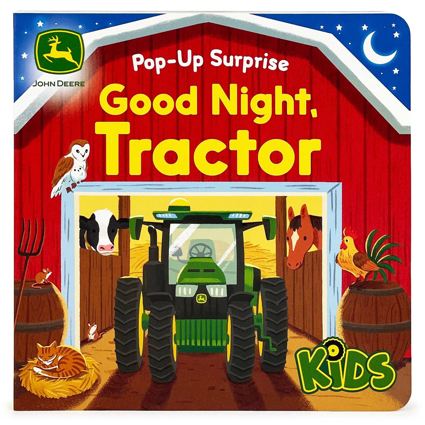 John Deere Good Night Tractor Lift a Flap Book