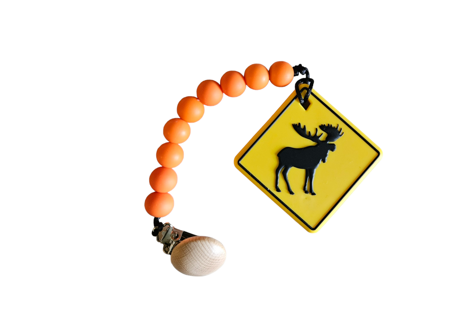 Moose Crossing Silicone Teether