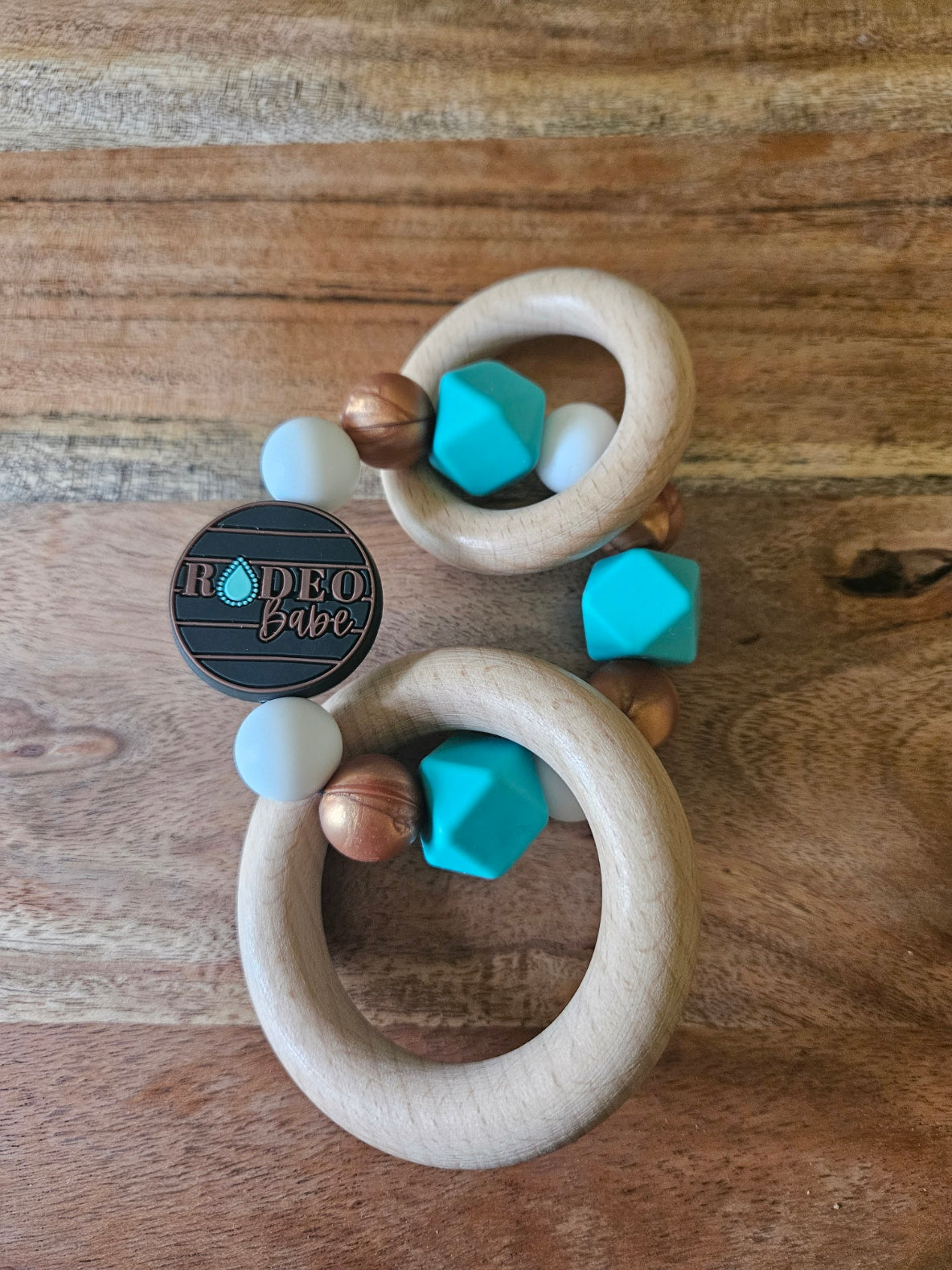 Rodeo Babe Silicone Teether Rattle
