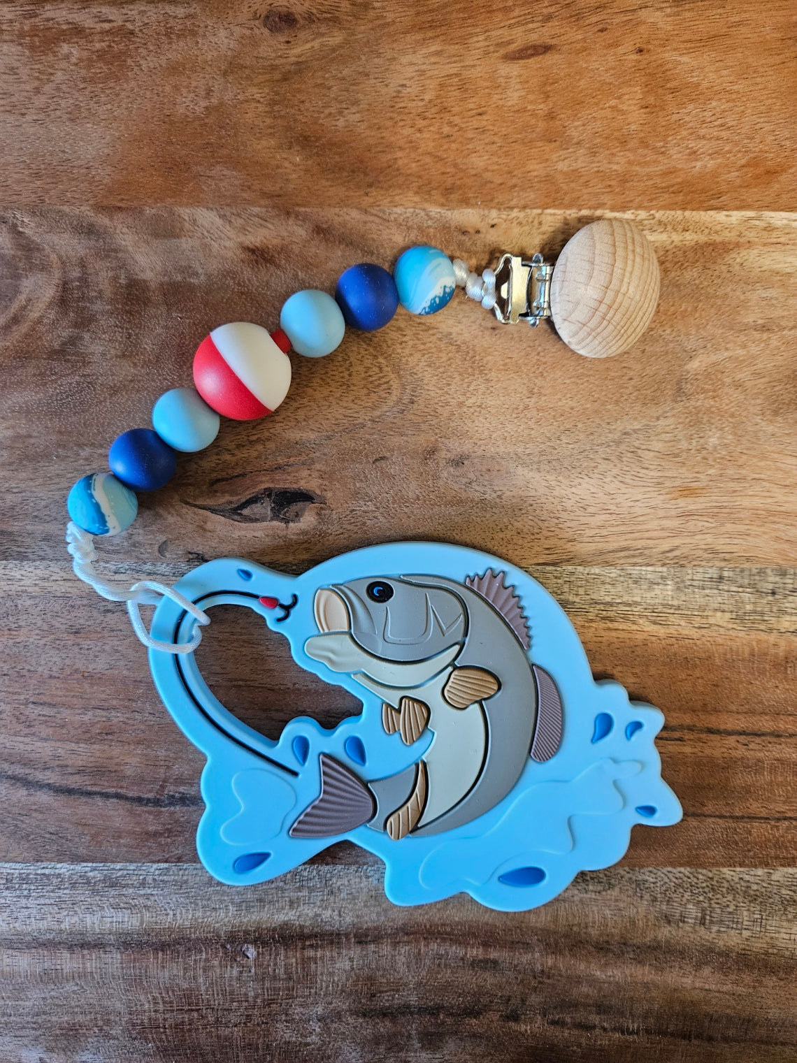 Big Mouth Bass Silicone Teether