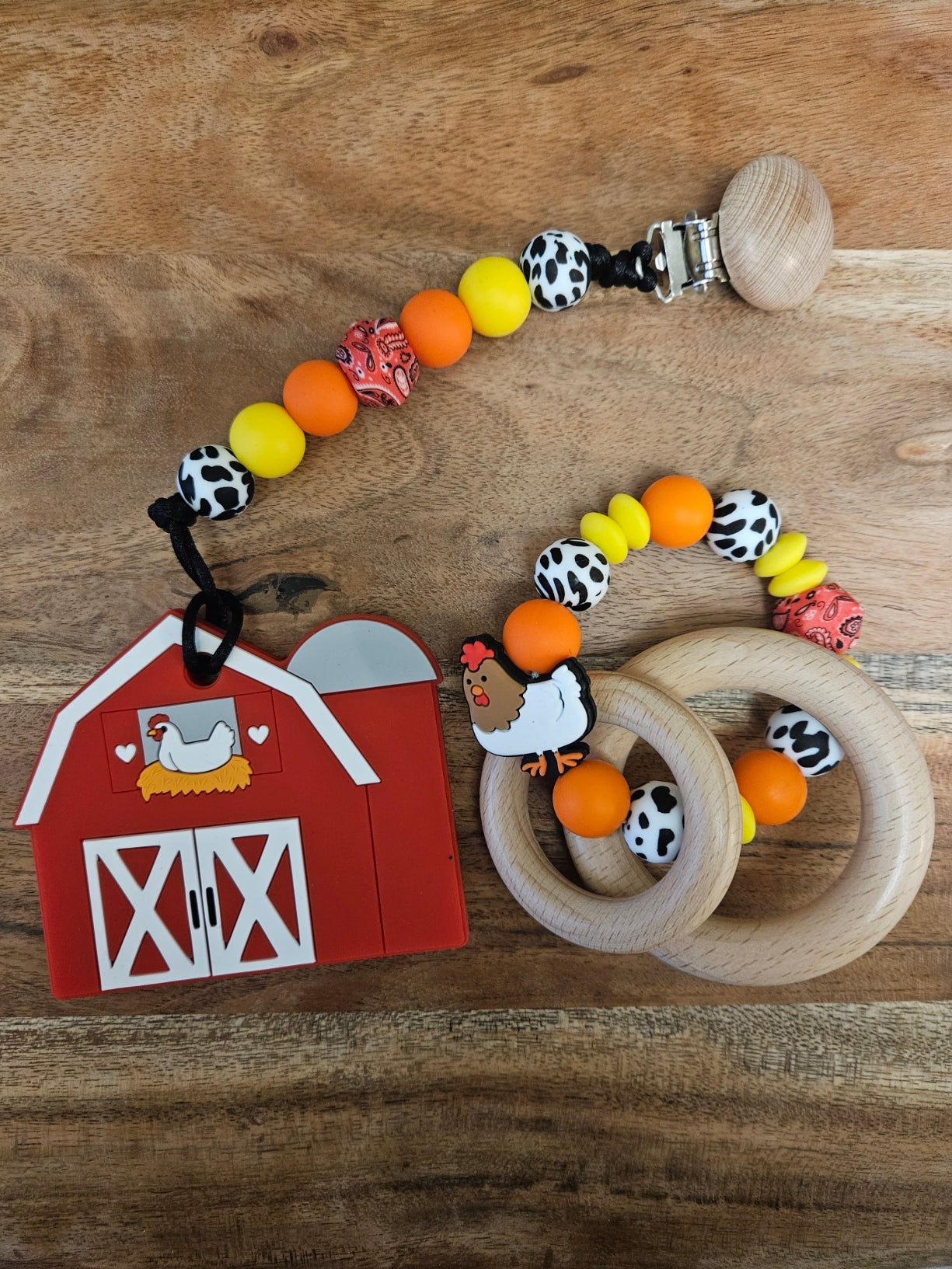 Barn Silicone Teether