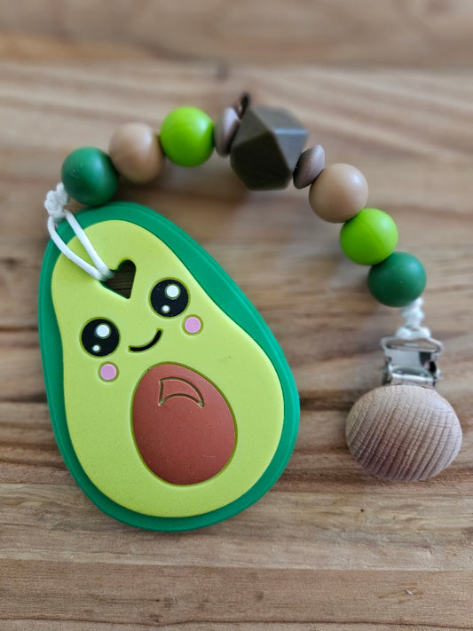 Avocado Silicone Teether