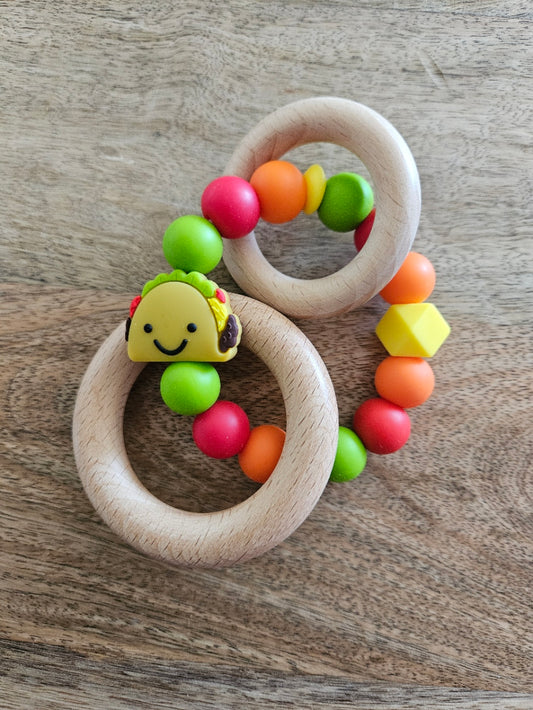 Taco Silicone Teether