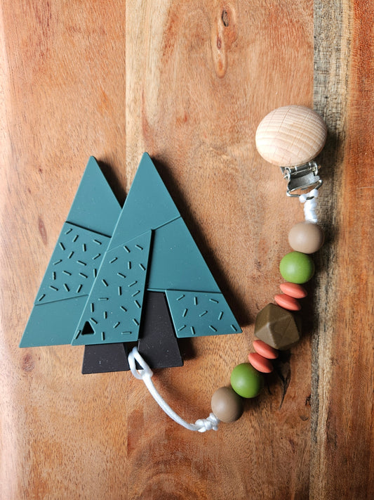 Forest Trees Silicone Teether