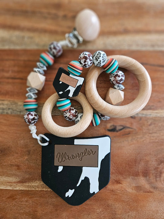 Wranglers Pocket Silicone Teether (Sarape)