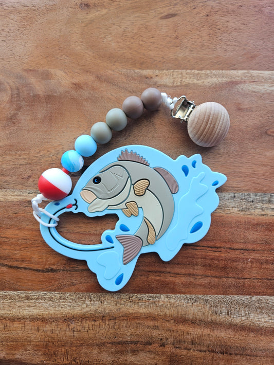 Big Mouth Bass Silicone Teether
