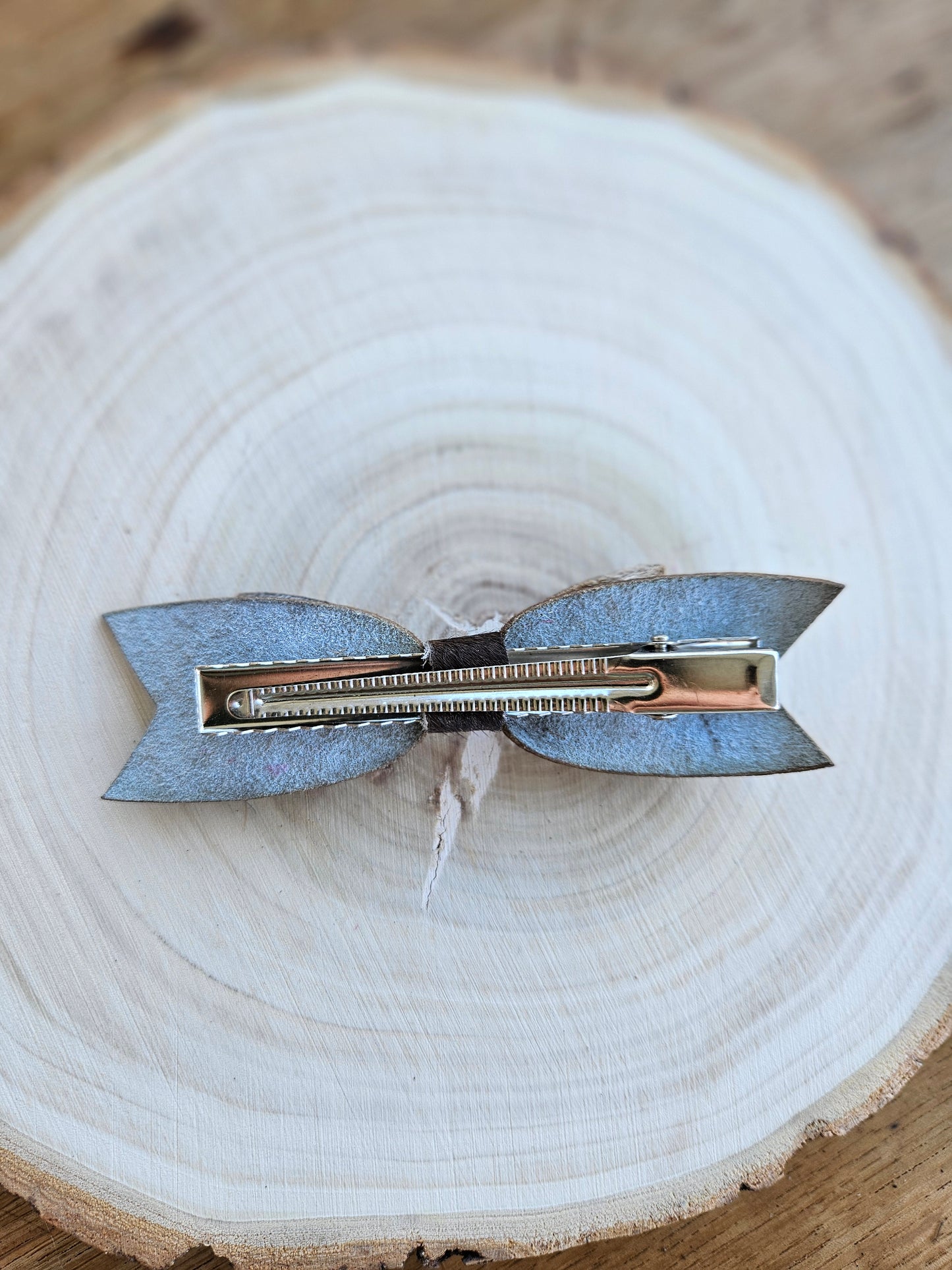 Cowhide Hair Clip- Large