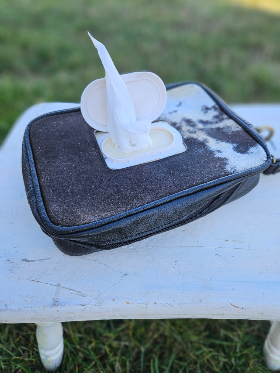 Cowhide Wipes Case