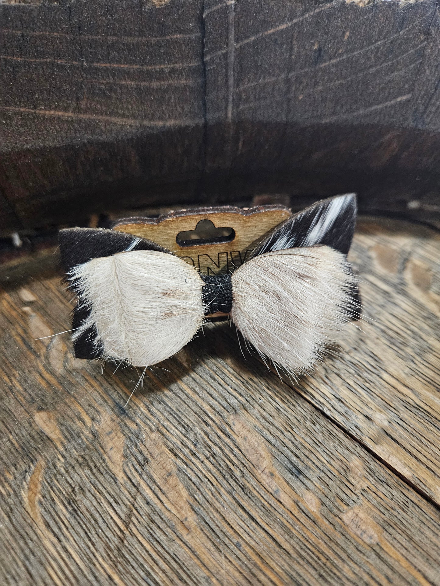 Cowhide Hair Bows- Medium