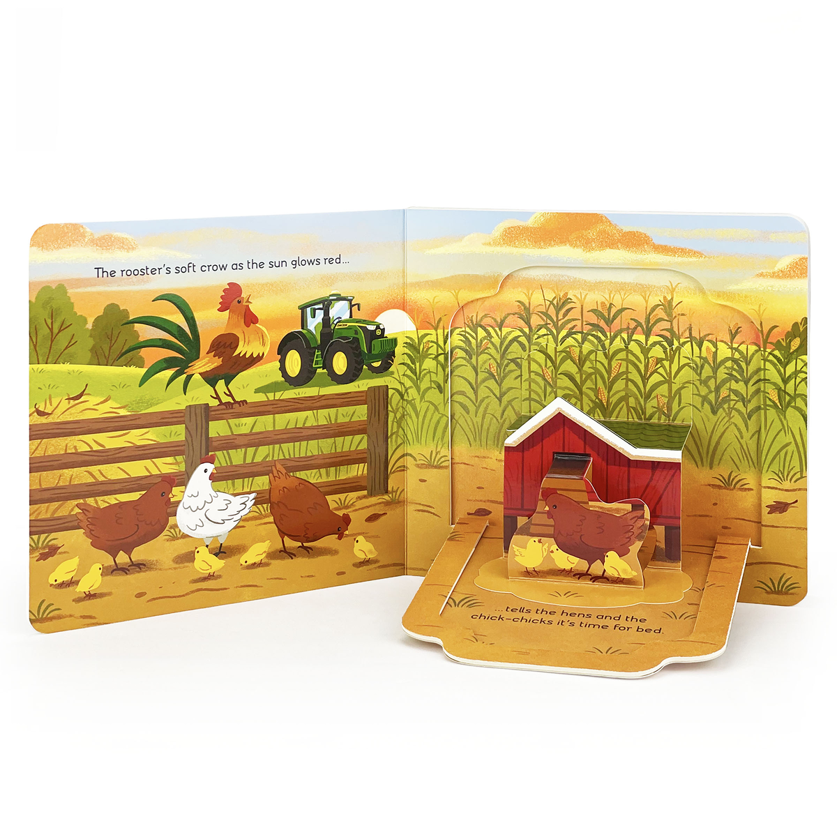 John Deere Good Night Tractor Lift a Flap Book