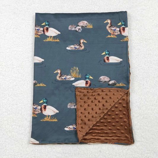 Mallard Duck Minky Baby Blanket
