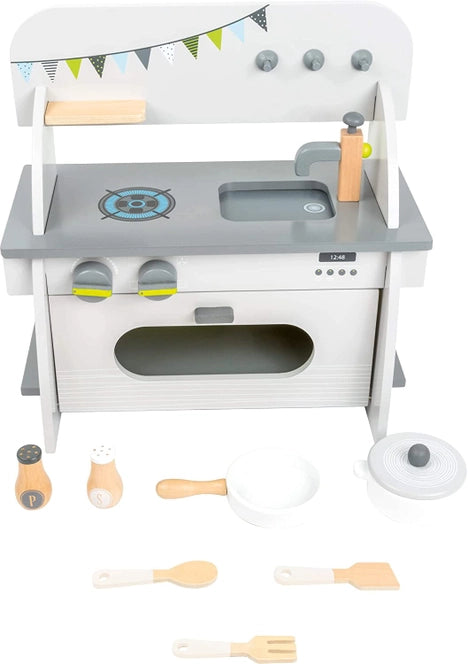 Wooden Compact Play Kitchen