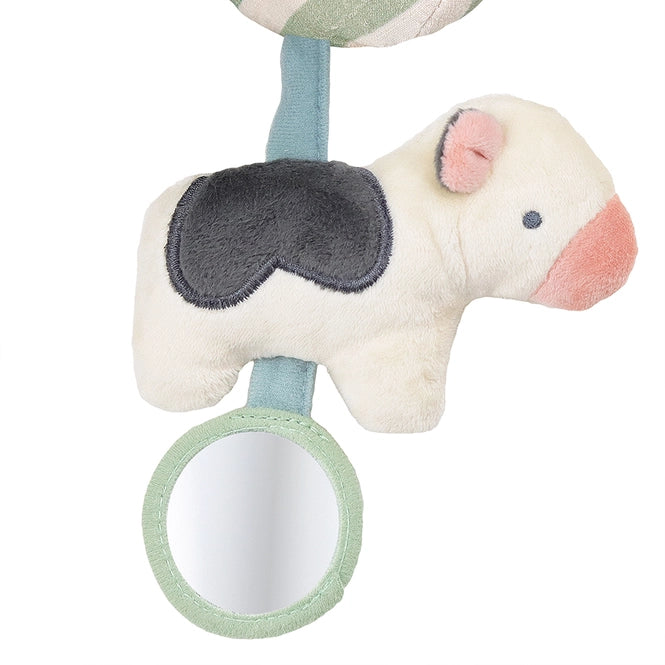Itzy Bitzy Spiral Car Seat Activity Farm Toy