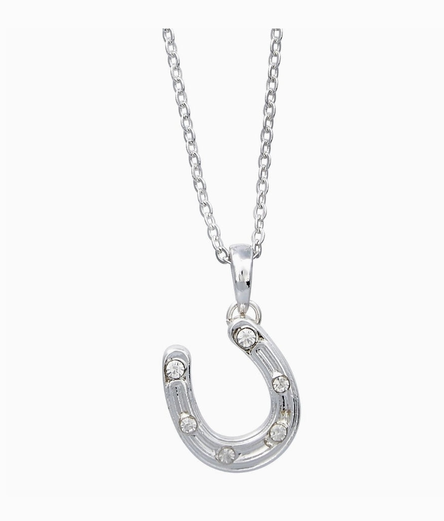 Horseshoe Pendant Necklace