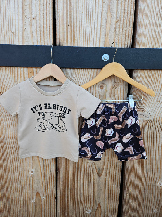 Its Alright To Be Itty Bitty Short Set