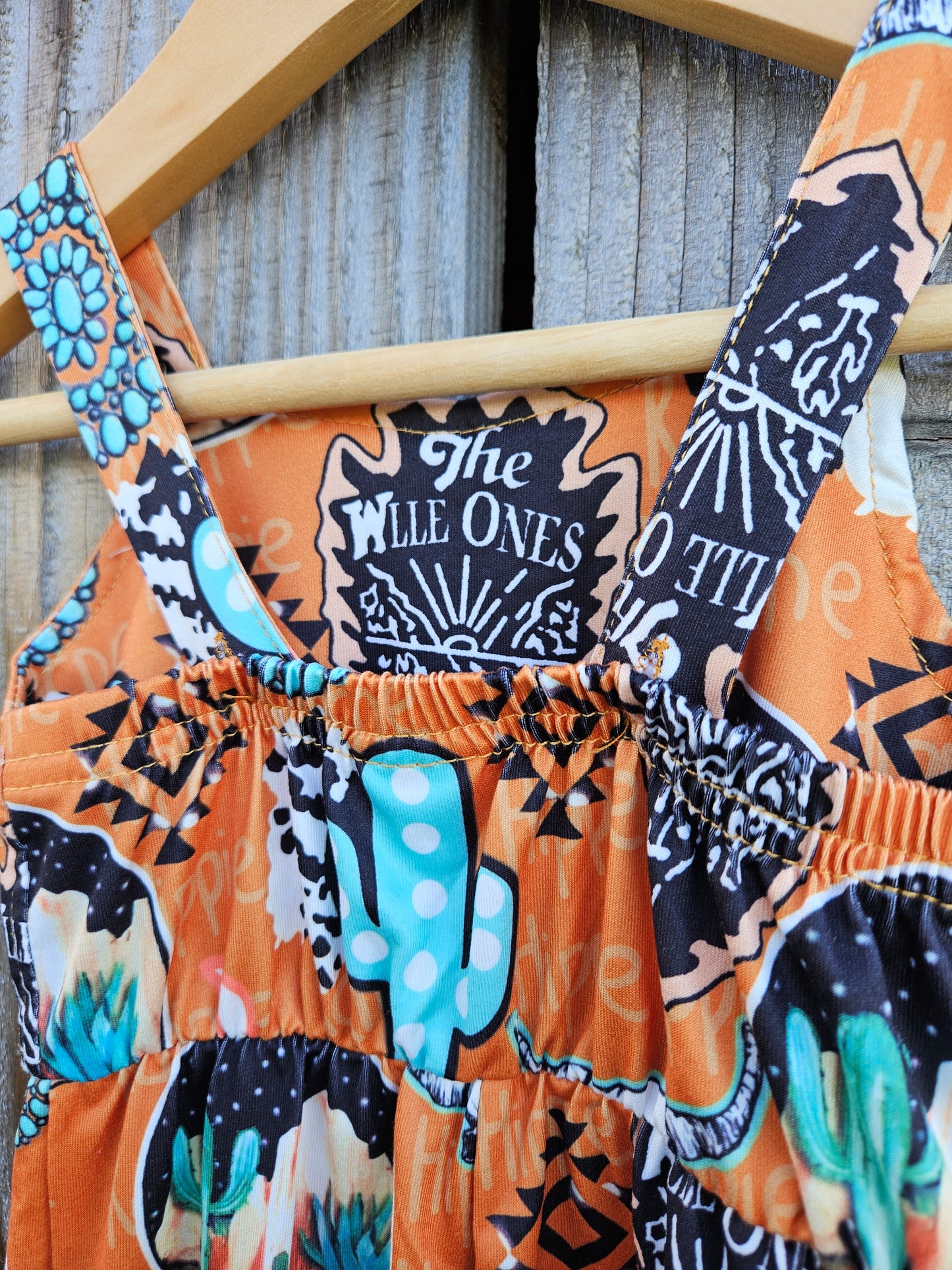 Concho Pant Flare Romper