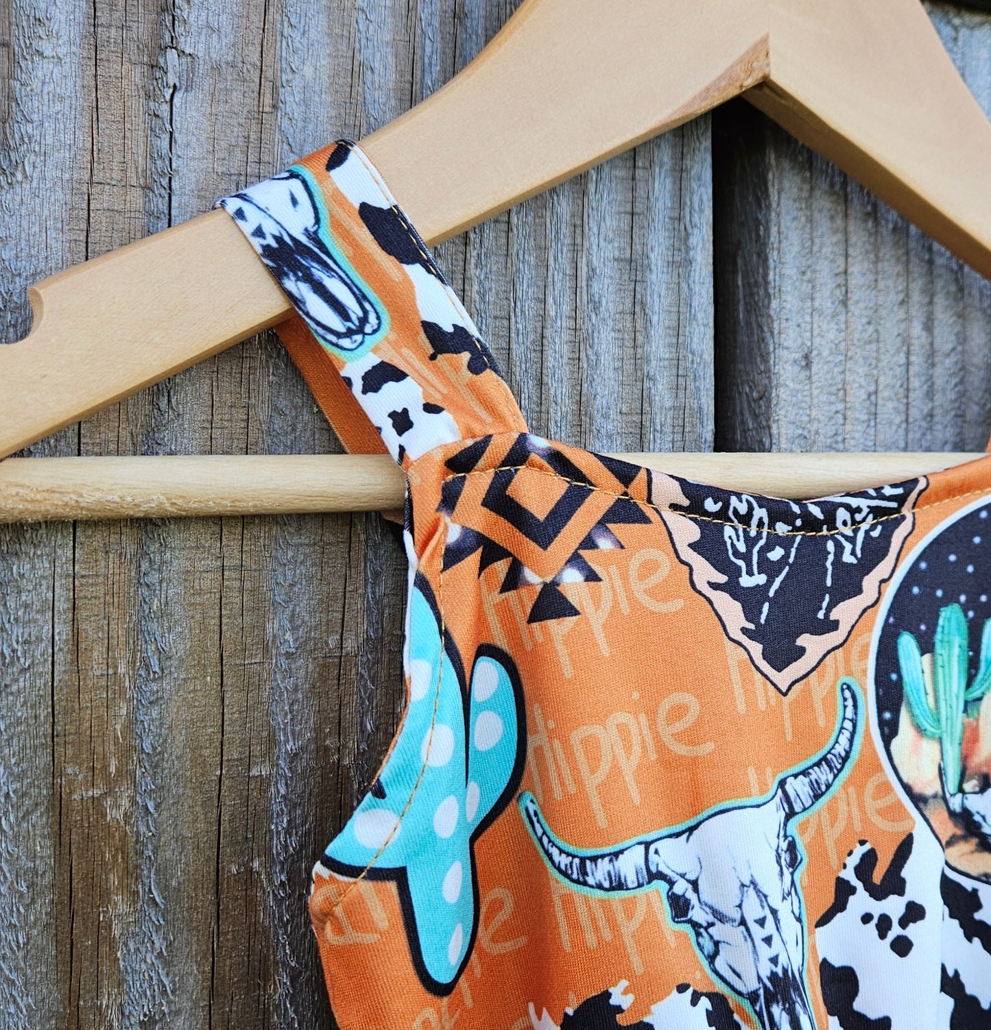 Concho Pant Flare Romper