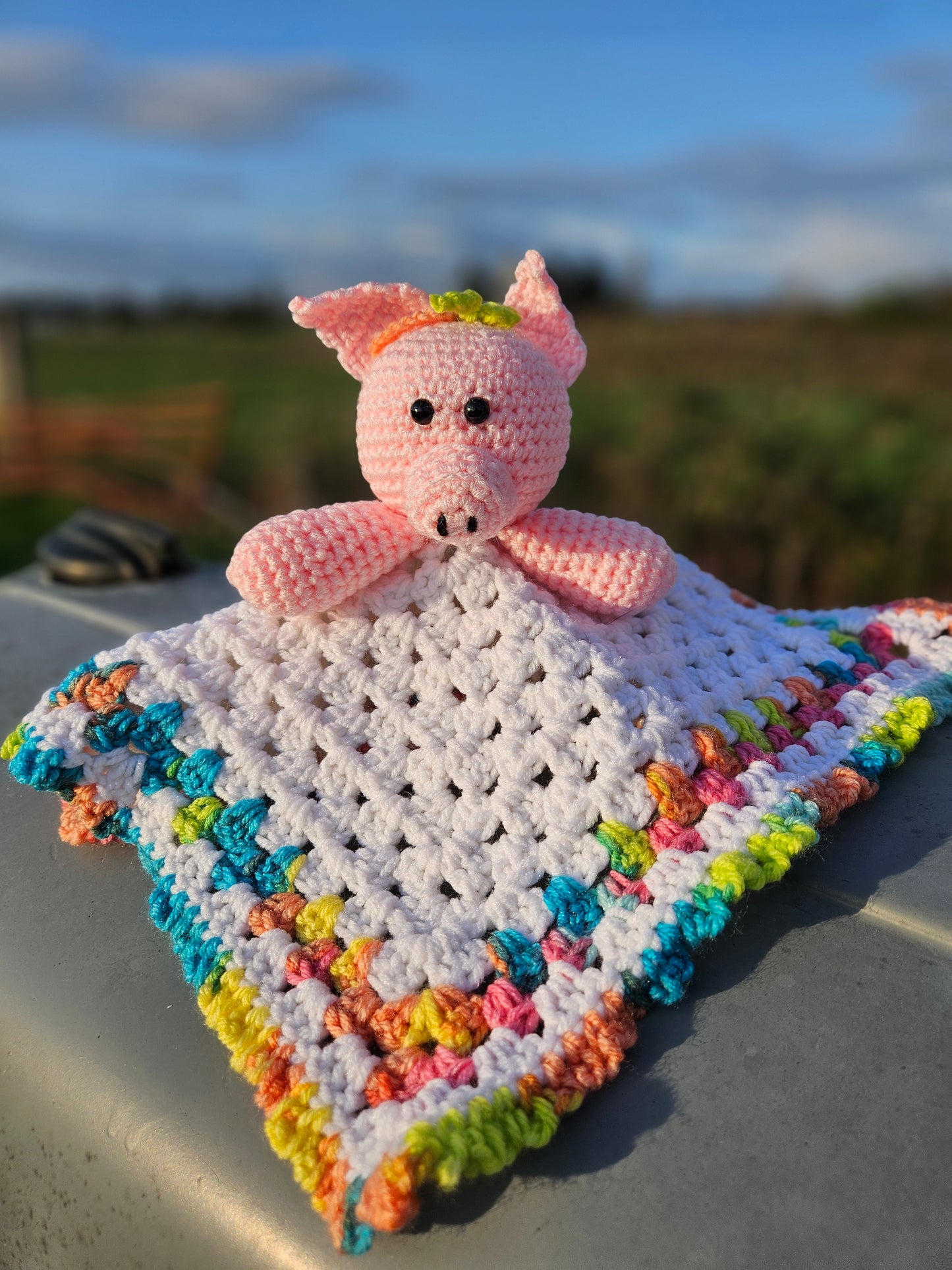 Crochet Pig Lovey