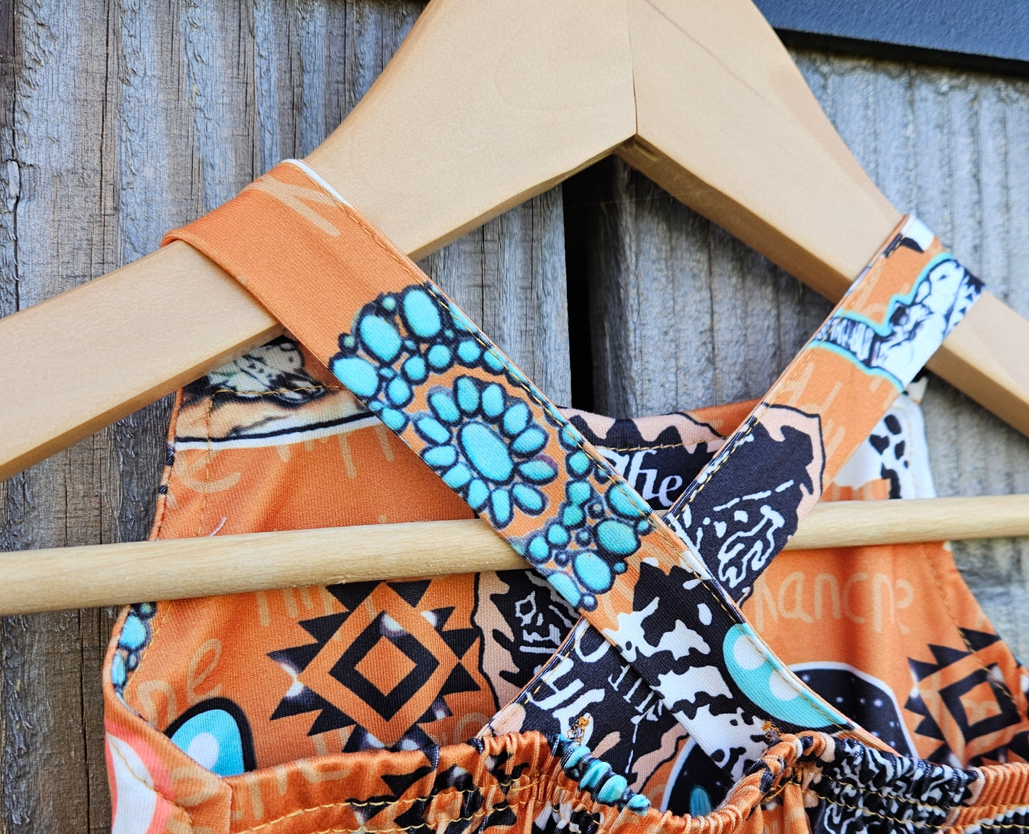 Concho Pant Flare Romper