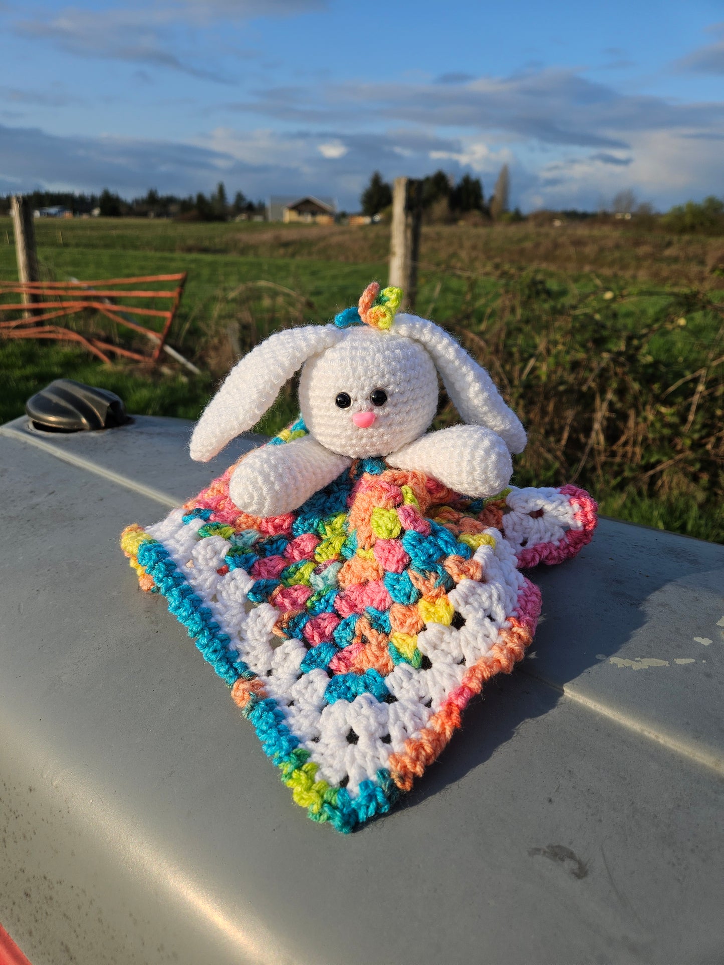 Crochet Bunny Lovey