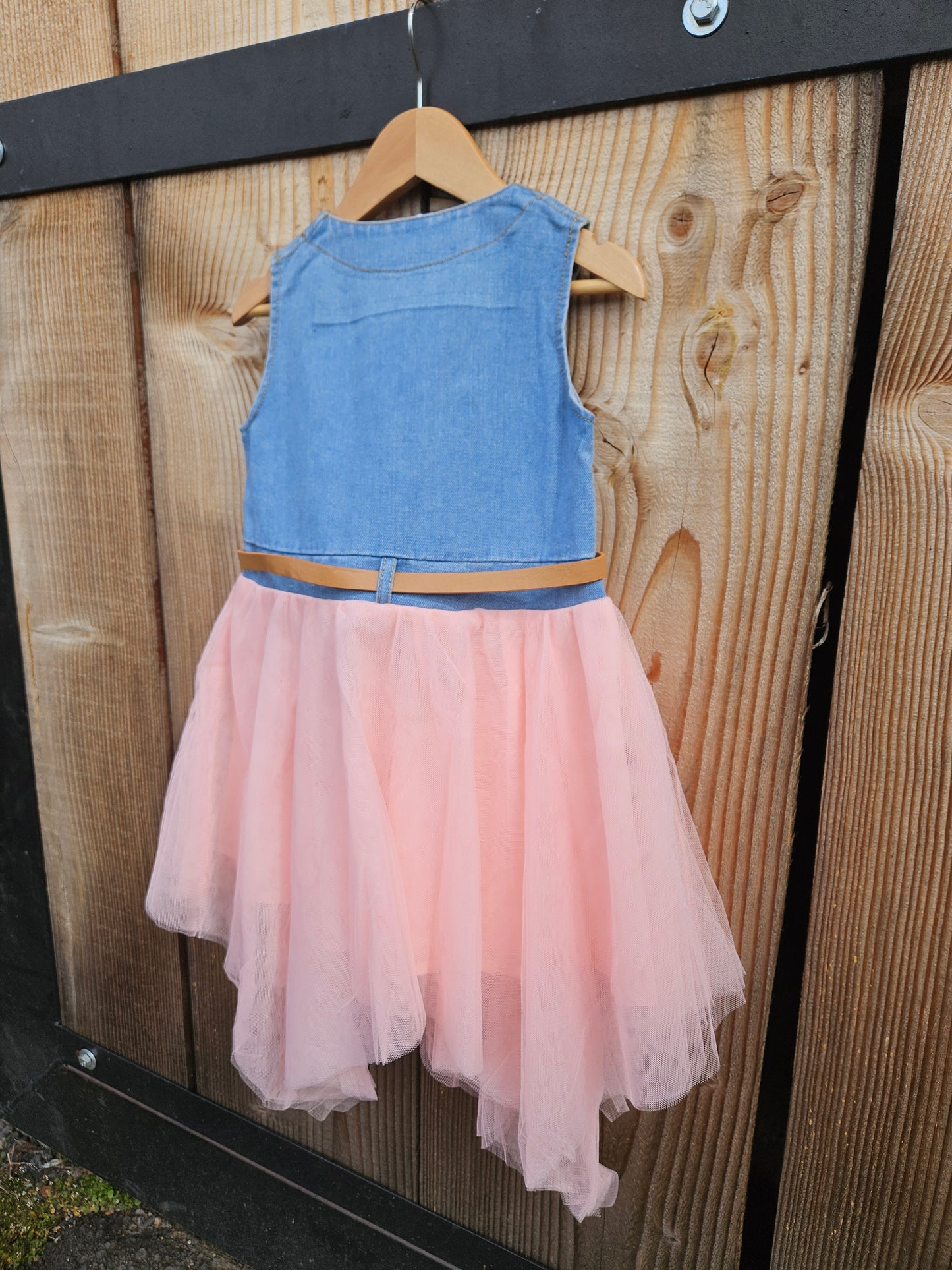 Jean & Tulle Dress