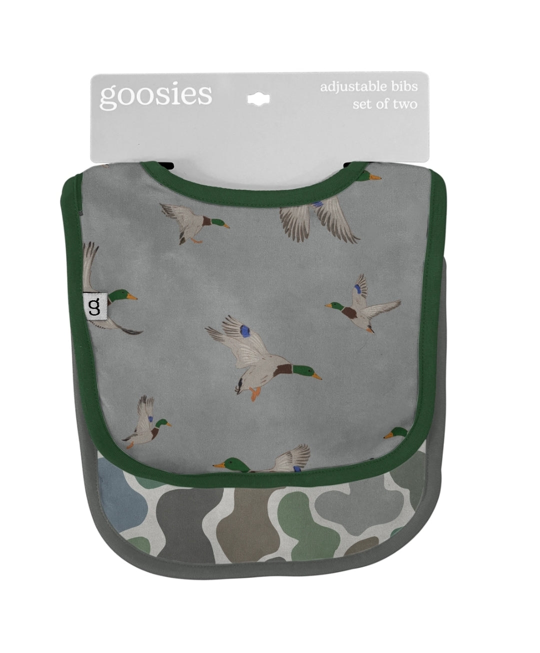 Camo & Mallard Bib Set