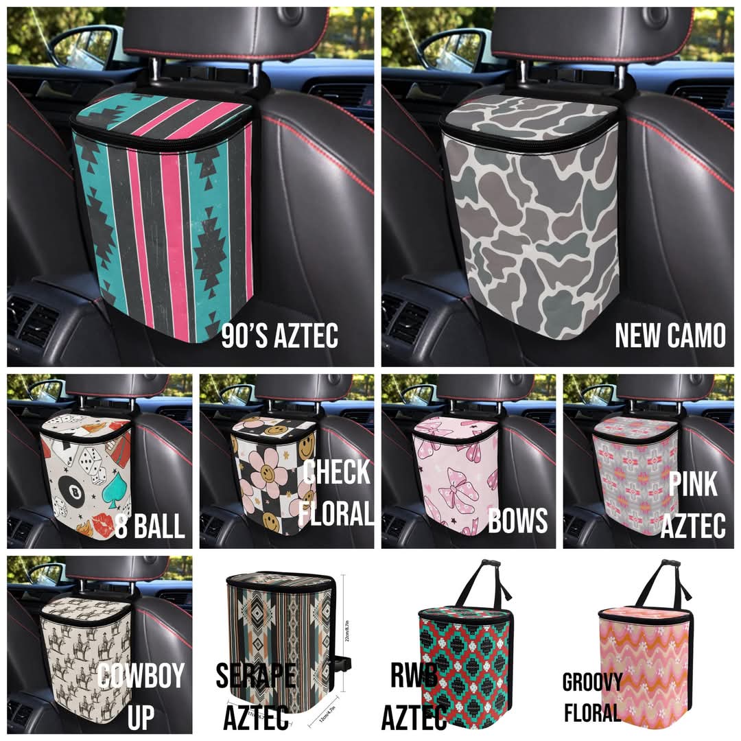 Car Trash Can