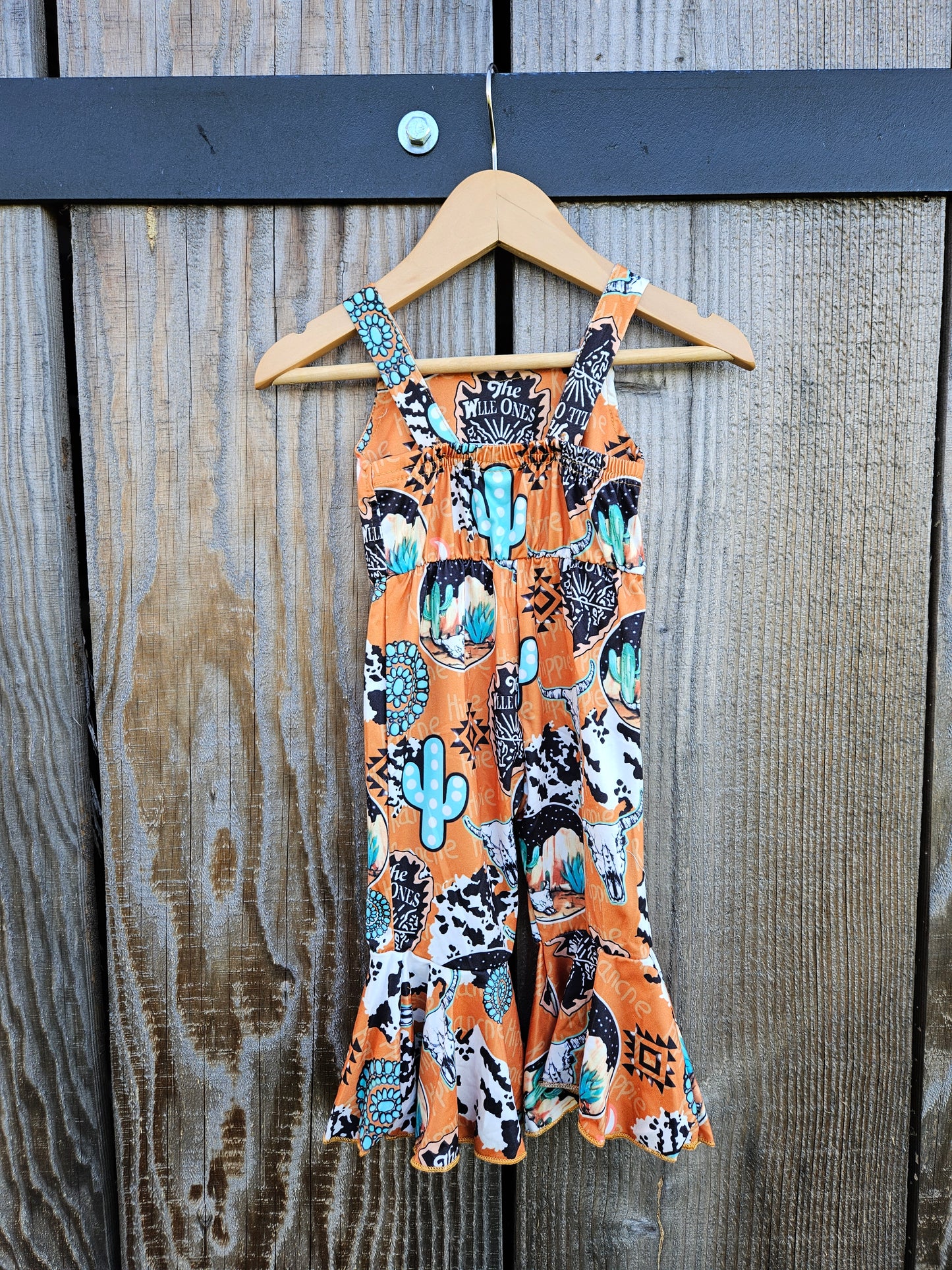 Concho Pant Flare Romper