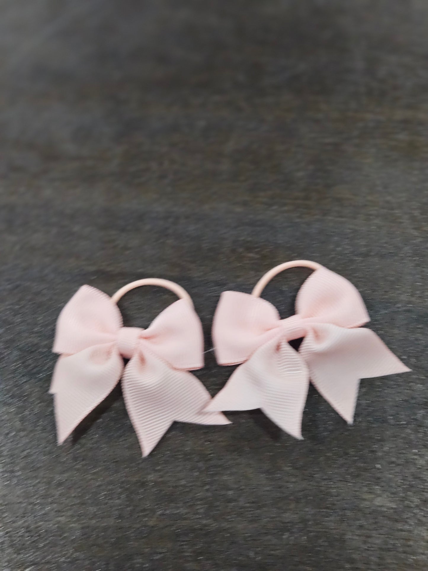 Mini Elastic Hair Bows
