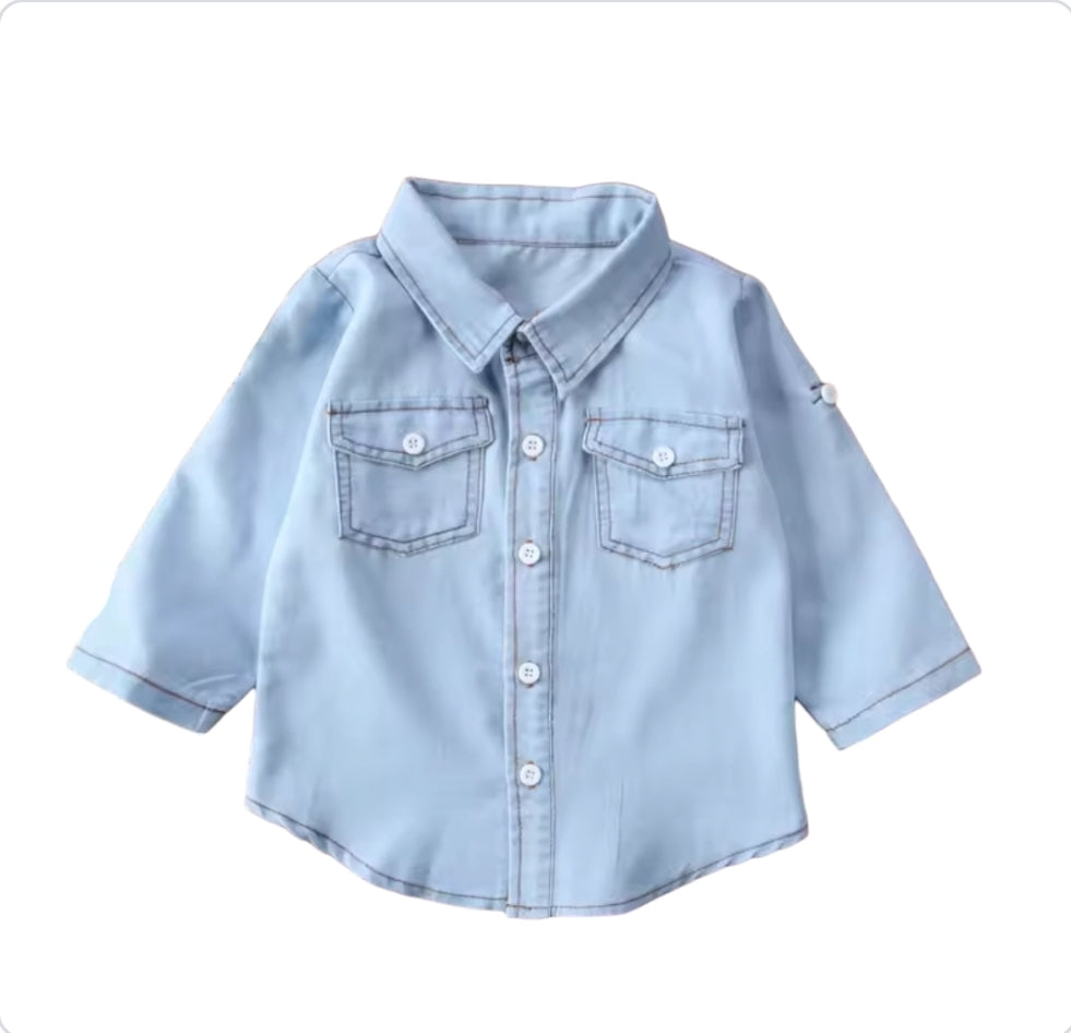 Jean Button Up