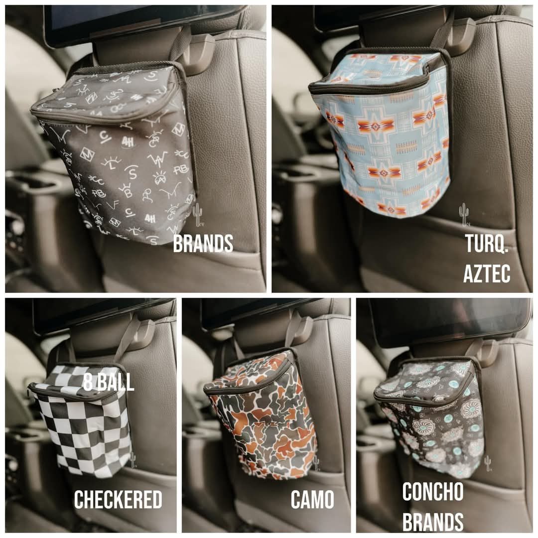 Car Trash Can