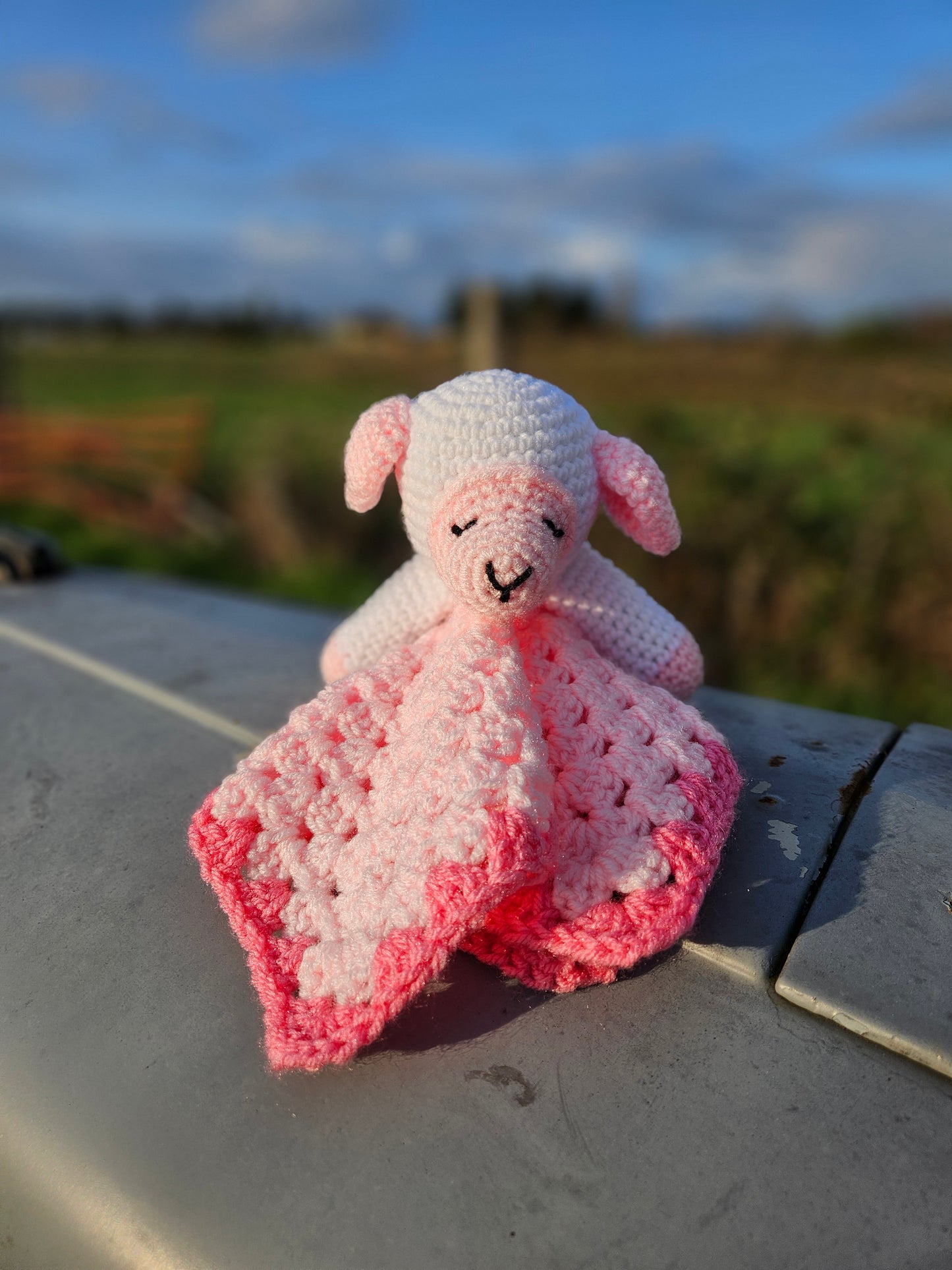 Crochet Lamb Lovey