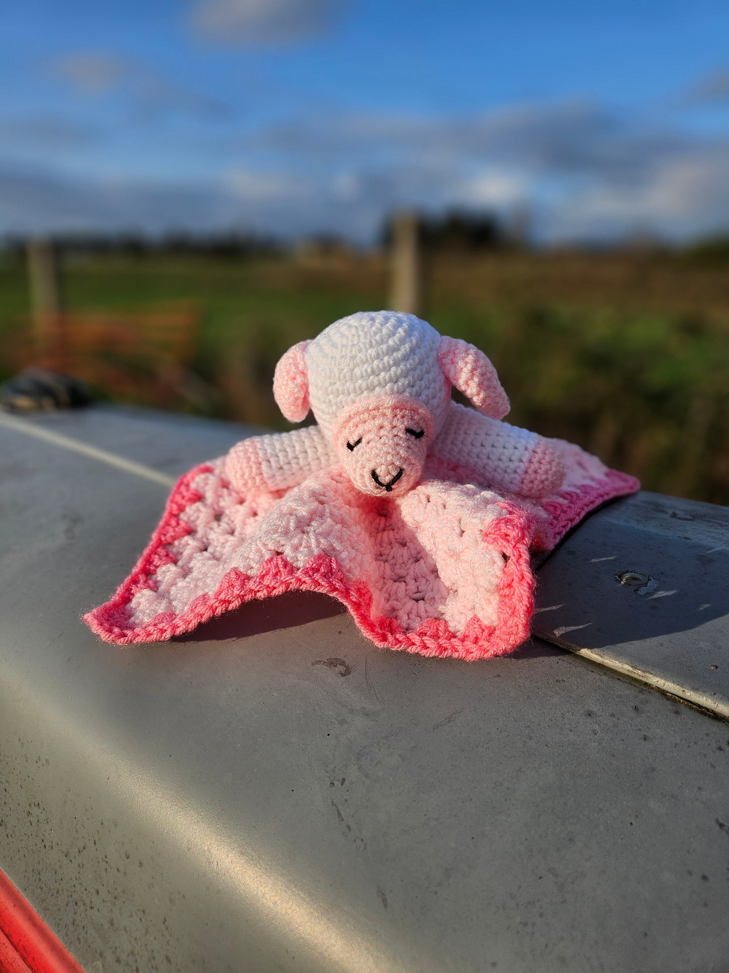 Crochet Lamb Lovey