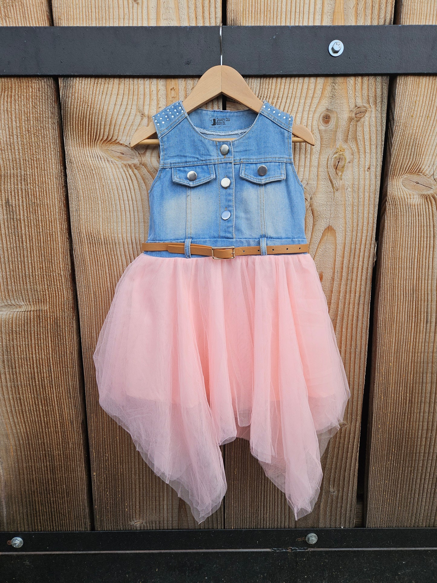 Jean & Tulle Dress