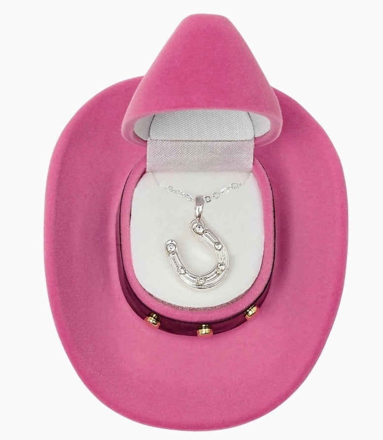 Horseshoe Pendant Necklace