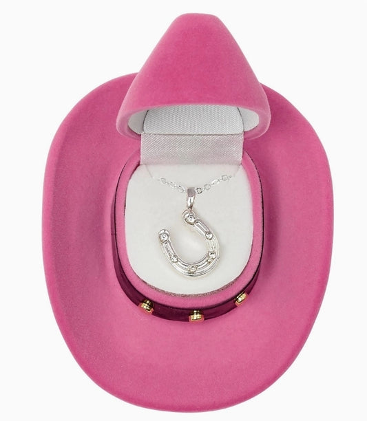 Horseshoe Pendant Necklace