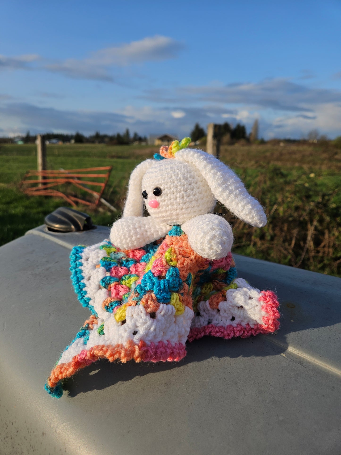 Crochet Bunny Lovey