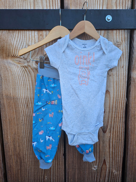"OINK" Jogger Set