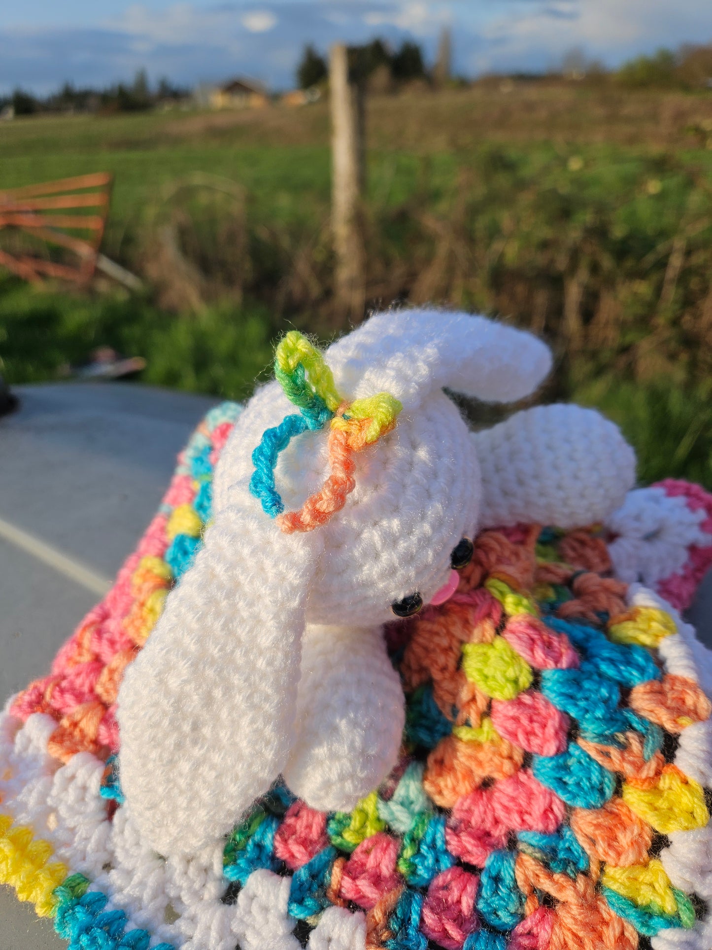 Crochet Bunny Lovey
