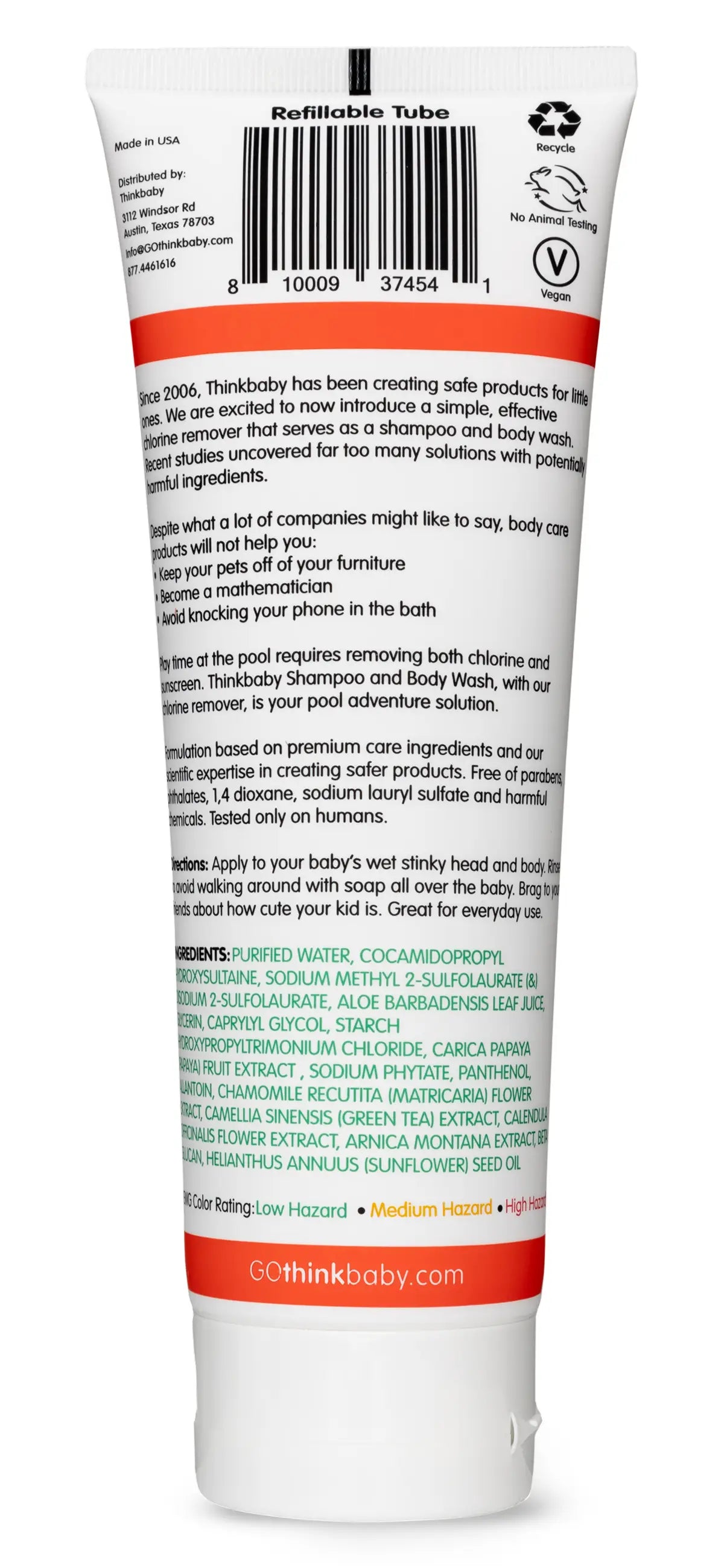 Thinkbaby Shampoo and Body Wash