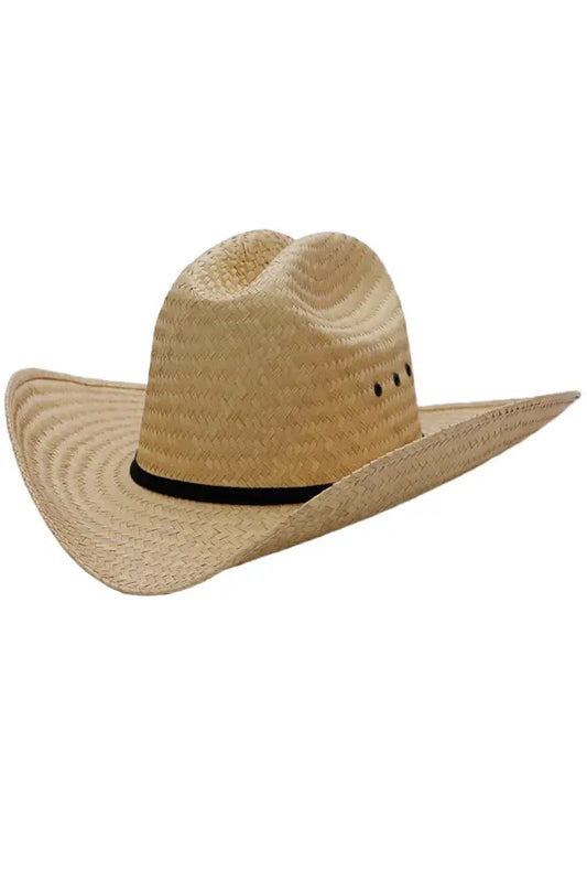 Kids Natural Straw Cowboy Hat
