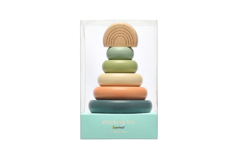 Wooden Stacking Rainbow Toy