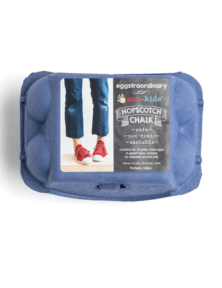 Hopscotch Egg Chalk by Eco Kids
