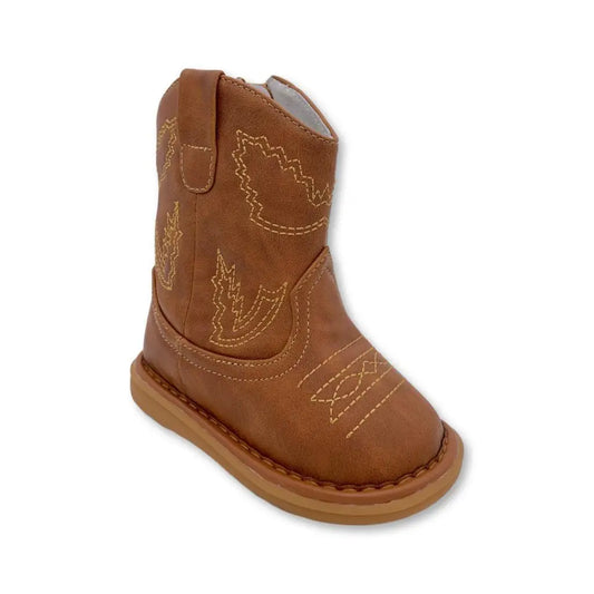 Western Toddler Cowboy Boot in Brown