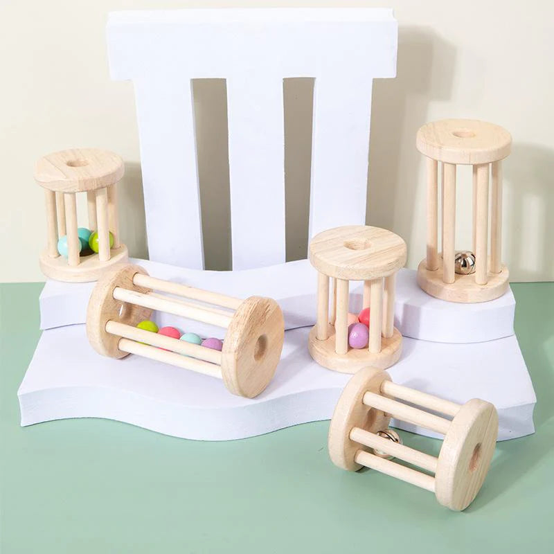 Wooden Apparatus Infant Rattle