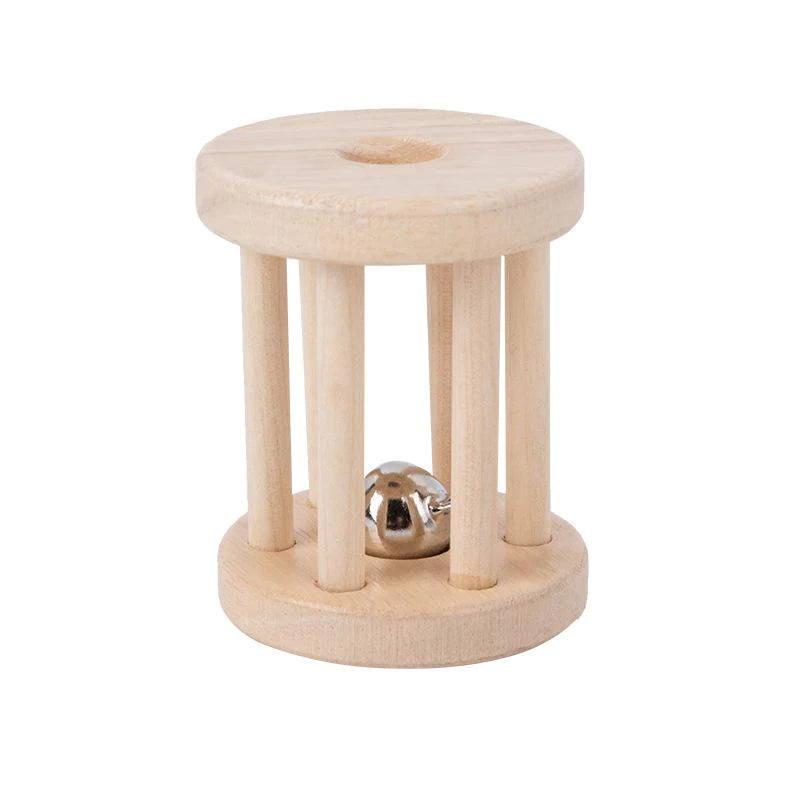 Wooden Apparatus Infant Rattle